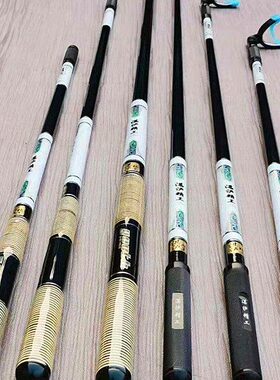 抄竿8独节杆/鲤鲫钓鱼炮台支架杆硬轻超601.2米0/飞碳素抄网竞技