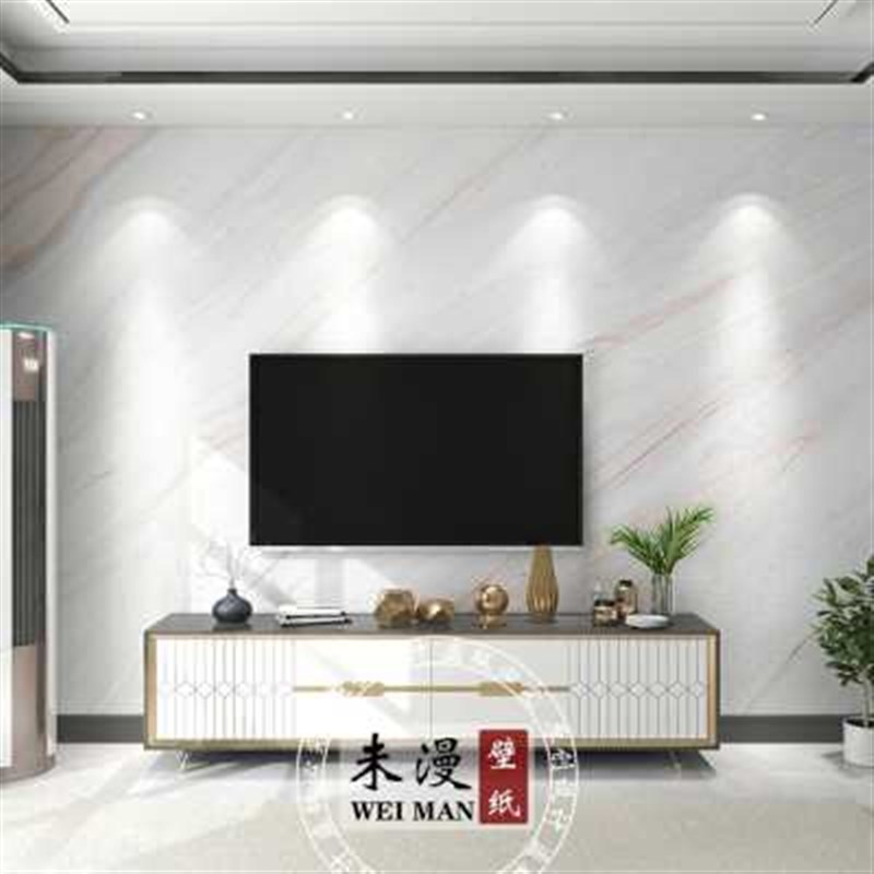 北欧彷大理石墙布轻奢电t视背景墙壁纸客厅现代简约壁画背景墙壁