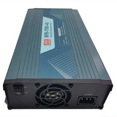 现货明纬电源NPB-1700-12/24/48V 宽输出2/3段式铅酸智能充电器