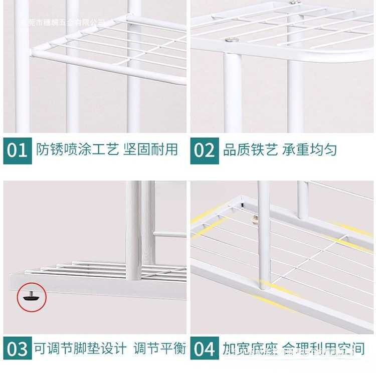 花架子客厅落地式室内家用阳台置物架多层铁艺绿萝植物摆放花盆架