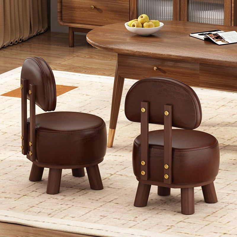 实木凳子家用靠背小椅子万向轮板凳家用矮凳移动沙发凳软包换鞋凳,住宅家具,矮凳,淘宝优惠券,粉丝福利购,淘宝优惠卷