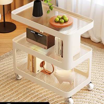 沙发边几边柜可移动茶几小桌子客厅小推车床头置物架侧边2025新款