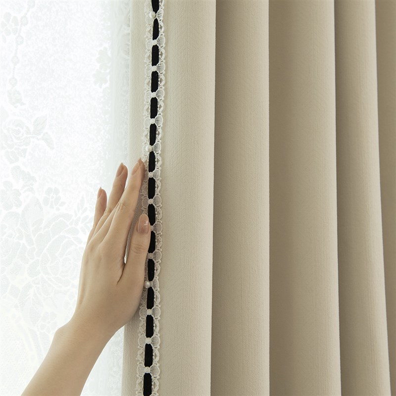 窗帘花边法式赫本风窗纱幔头拼接绒带水溶小边抱枕包边V辅料M-946