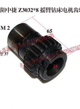 32电机齿轮0内Z30  24孔捷中高度0X1Z65Z3X1摇臂钻0M24021