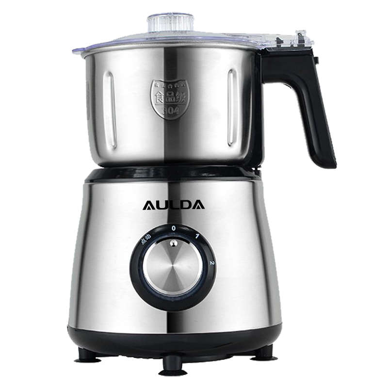 多功能可拆不锈钢800W中药材A粉碎研磨家商两用干磨可水洗杯磨粉