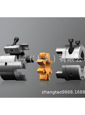 德国KTR绿色弹性体梅花联轴器ROTEX-GS28-64SHD-6.0-25-6.0-32