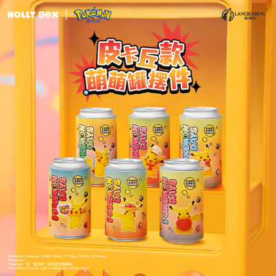 宝可梦萌萌罐皮卡丘手办摆件娃娃