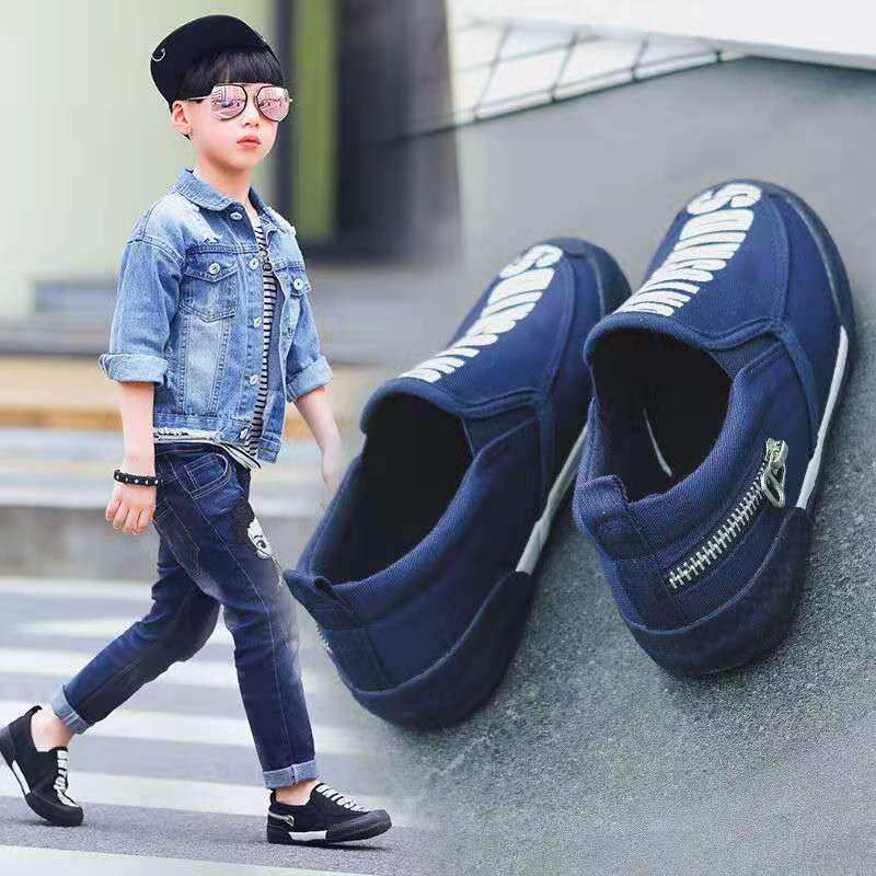 儿童帆布鞋男童鞋2021春季新款百搭一脚蹬球鞋板鞋儿童布鞋女童鞋,童鞋/婴儿鞋/亲子鞋,帆布鞋,淘宝优惠券,粉丝福利购,淘宝优惠卷