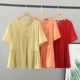 显瘦短袖 加肥加大码 上衣 2025胖mm夏装 T恤女纯色娃娃衫 女装 新款
