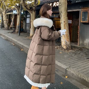 超好看今年流行长款 羽绒服女中长款 加厚时尚 冬季 外套 过膝2024新款