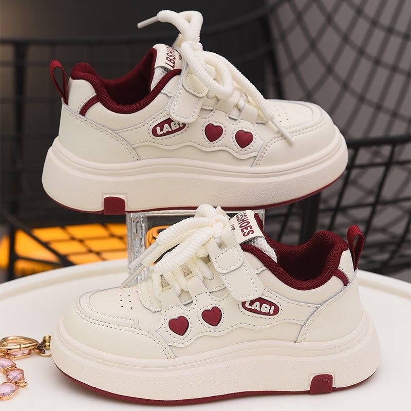 女童鞋子儿童板鞋女孩小白鞋2025春季新款学生休闲运动魔术贴童鞋,童鞋/婴儿鞋/亲子鞋,板鞋,淘宝优惠券,粉丝福利购,淘宝优惠卷