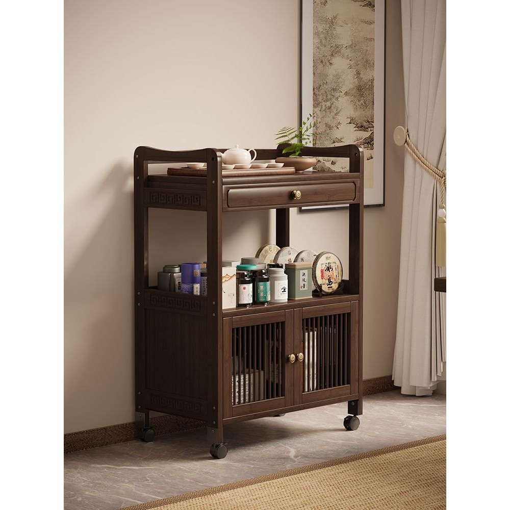 可移动边柜家用泡茶桌边几带轮茶几小推车多功能置物架多层茶水架,住宅家具,移动边几/推车,淘宝优惠券,粉丝福利购,淘宝优惠卷