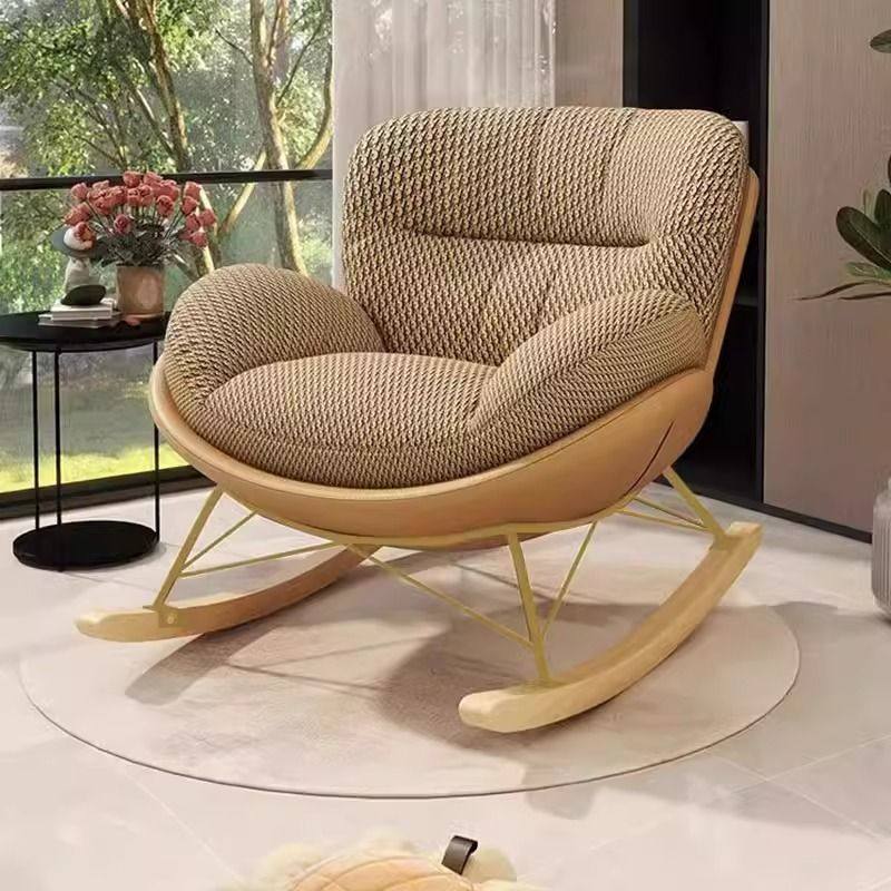 懒人沙发家用室内摇椅阳台客厅卧室休闲摇摇成人单人躺椅可拆洗