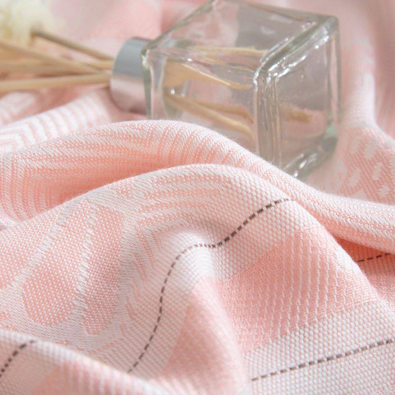 婴儿冰丝小毯子竹纤维盖毯夏季新生儿童毛巾被幼儿园薄宝宝空调被