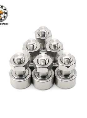 供应304不锈钢材质螺栓滚轮轴承CF4B KR12凸轮轴承随动器12*20*M4