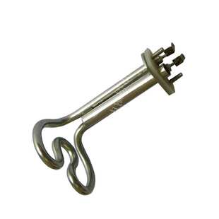 双头电热管 空气电发热管烧双头加热管 发热管 异形不锈钢翅片管