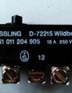 德国 KISSLING 微动接近开关 PS1 011 204 905 1 250 V AC