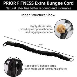 Fitness Cord Home Duty Gym Bungee Exercise Heavy for