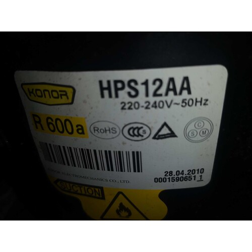 HPS12AA  上海科纳冰箱压缩机 冰柜压缩机