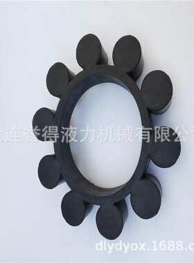 大连液力耦合器对轮yox750偶合器梅花垫弹性块现货