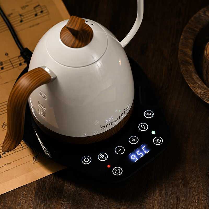 Brewista 手冲咖啡智能温控水壶 电热恒温长嘴细口壶三/四代 0.6L