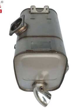 厂家直销国六J6P470消声器带三元无含量消声器陶瓷三元催化总成