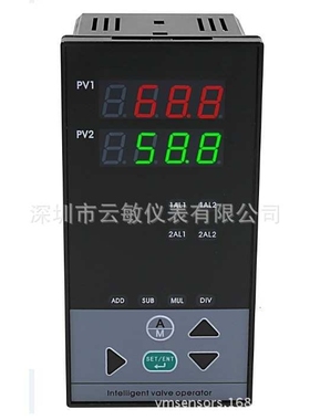 WP-D823-022-2323-2H2L双回路数显控制仪16080双回路
