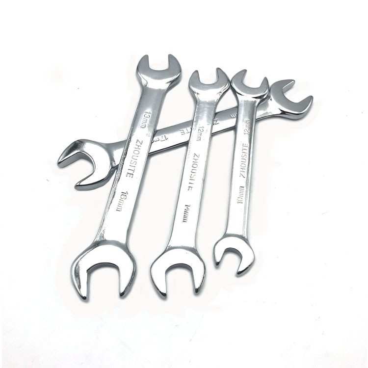 双头开口扳手小板手叉子呆头扳手工具套装板子14-17叉口10号8-10