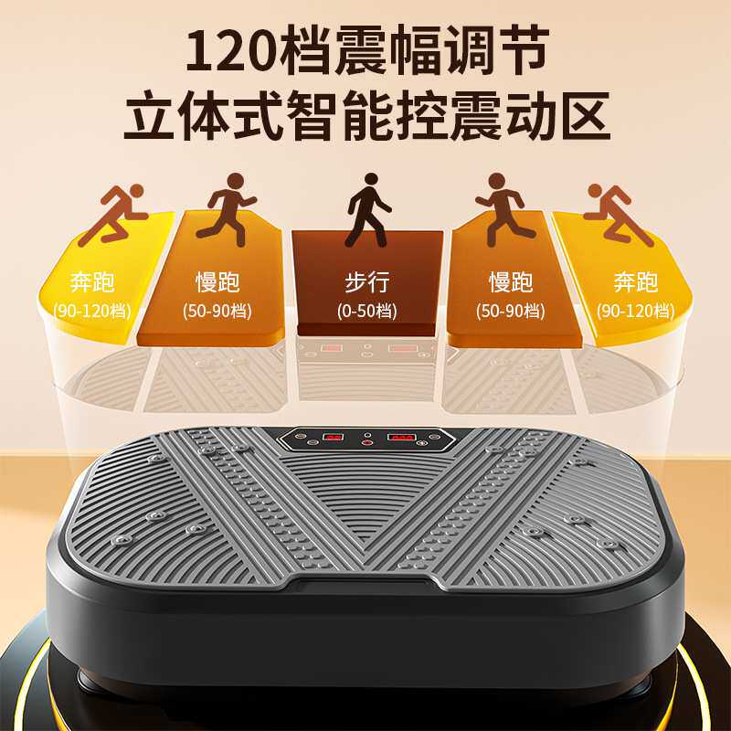 跨境甩脂机懒人抖抖机家用塑身机塑形纤体震动机燃脂运动健身器材