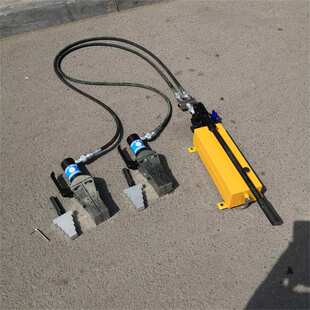 液压法兰分离器管道夹缝外撑破拆工具14T/28T法兰扩张劈开器