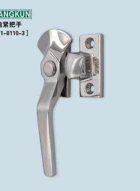 尚坤SK1-8110-3工业不锈钢门锁 密封门 隔音门把手 迫紧把手锁