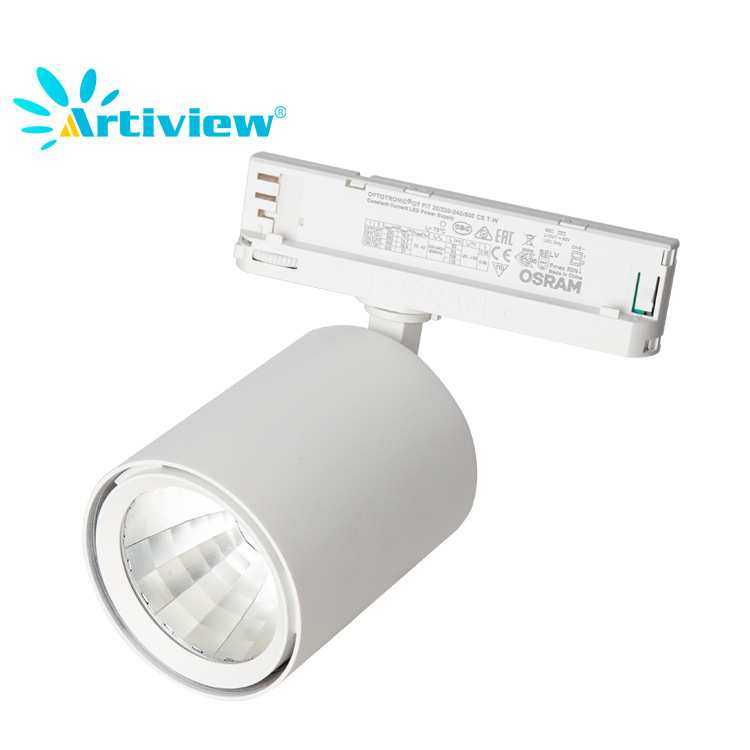 高光效一体化导轨灯30W35WLED超市轨道灯CCT调光调色Casambi智能