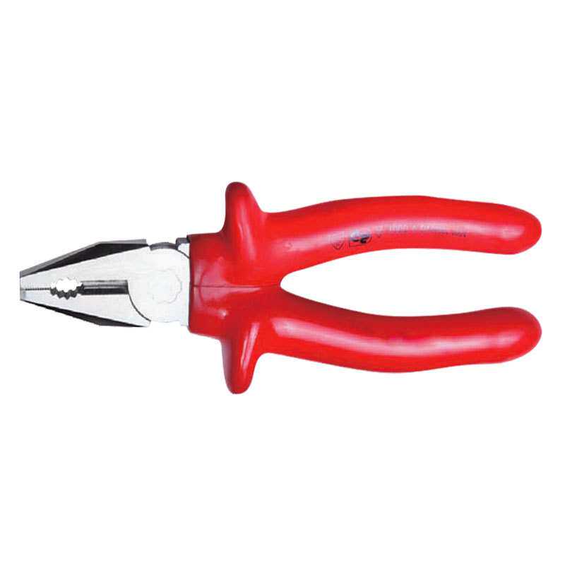 TOOLTIME图泰绝缘浸塑德式克丝钳VDE认证耐压1000V绝缘老虎钳夹钳
