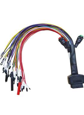 GODIAG 全协议 OBD2 跳线 ECU编程万用跳线，16PIN万用跳线