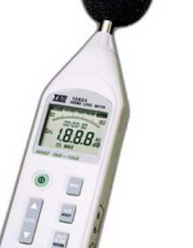 TES-1352S噪音计快慢速时间加权6档130dB噪音计泰仕TES1352S