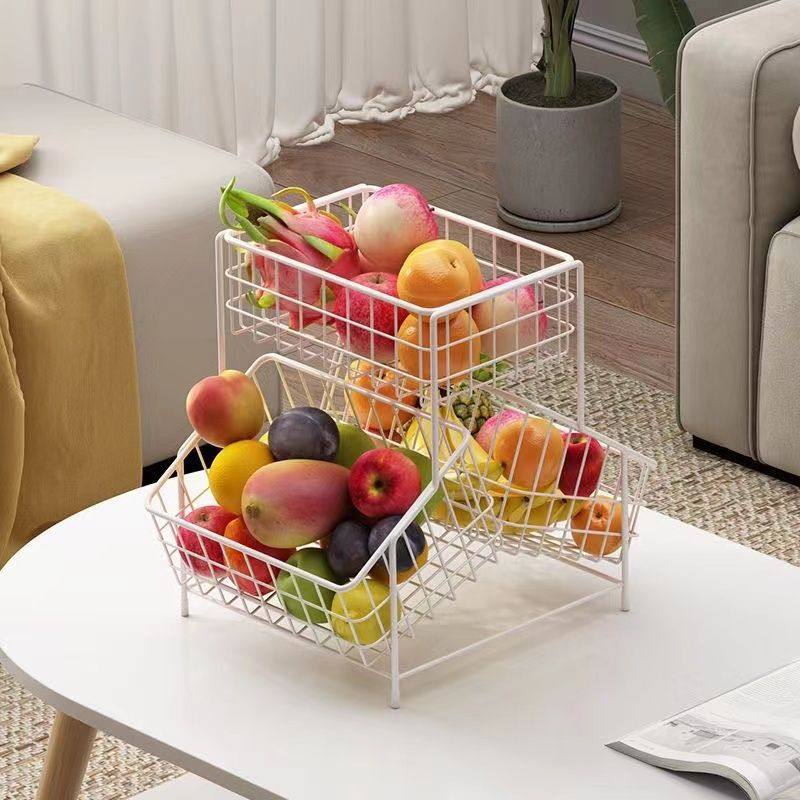 欧式多层水果篮客厅茶几果盘厨房调料多功能置物架,厨房/烹饪用具,果蔬置物架/篮/框,淘宝优惠券,粉丝福利购,淘宝优惠卷