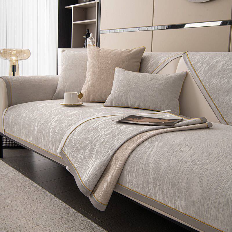 2023新款高档沙发垫轻奢简约四季通用沙发坐垫布皮沙发防滑盖布巾