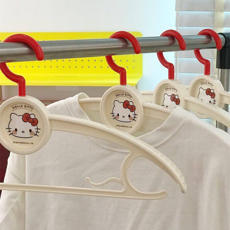 可爱hellokitty衣架少女心卧室挂衣架学生宿舍晾衣架无痕防滑