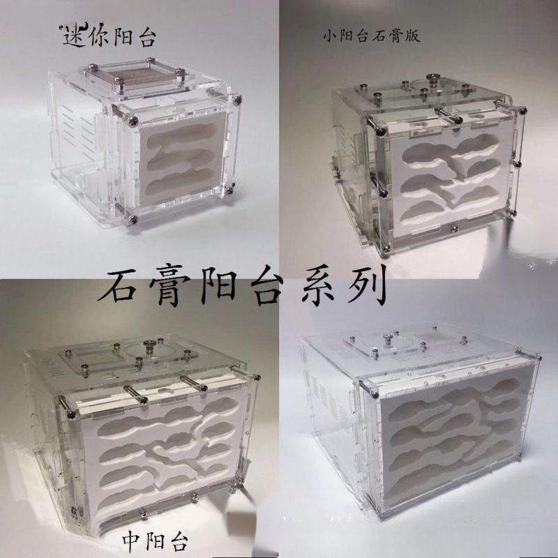 石膏蚁巢巢生亚克力城堡试管宠物生日特硬蚁巢宠物混凝土散装长宽图片