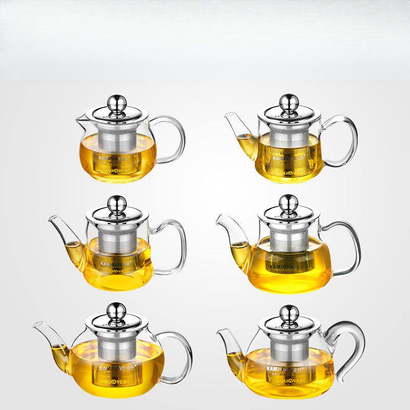 金灶迷你小茶壶加厚耐热玻璃茶水分离泡茶壶过滤家用功夫茶茶具