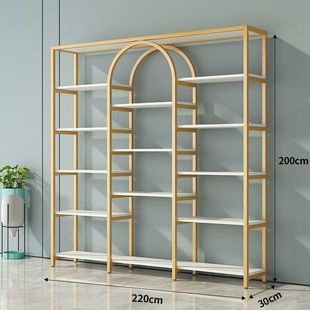 货架超市样品展示架家用落地多层陈列架书架仓库储物收纳商用货架