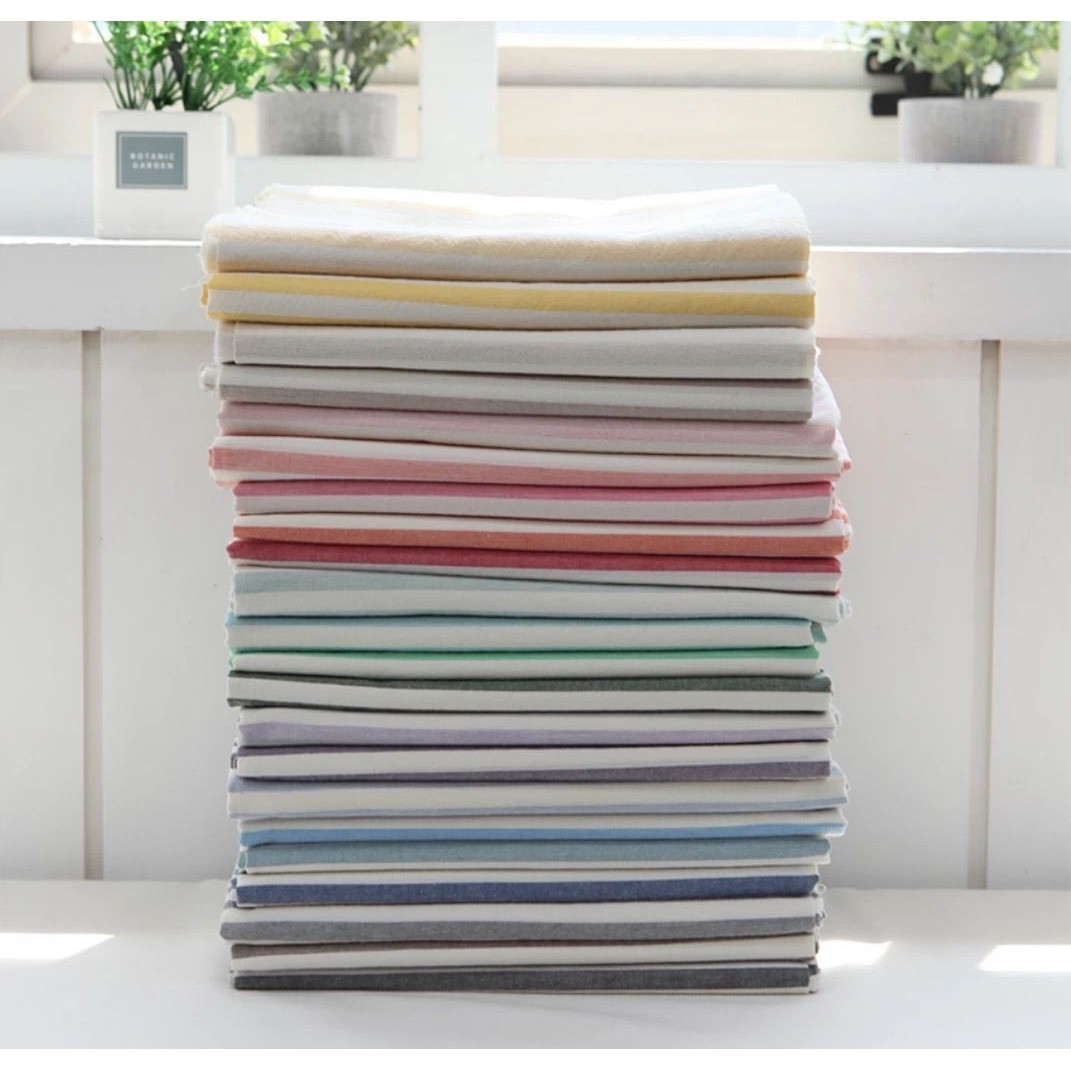 韩国进口30支水洗棉K系列0.9条纹 45*160cm一份起拍,居家布艺,海绵垫/布料/面料/手工diy,淘宝优惠券,粉丝福利购,淘宝优惠卷