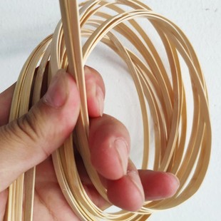 竹条竹片手工diy编织软竹条薄篾条竹篾条编织竹竹编装饰婚庆竹蔑