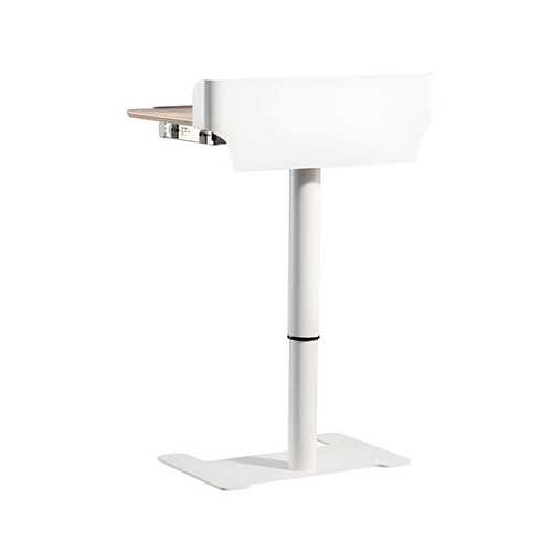 带轮讲台桌学校站立式专用迎宾台演讲台办公升降移动发言台司仪台