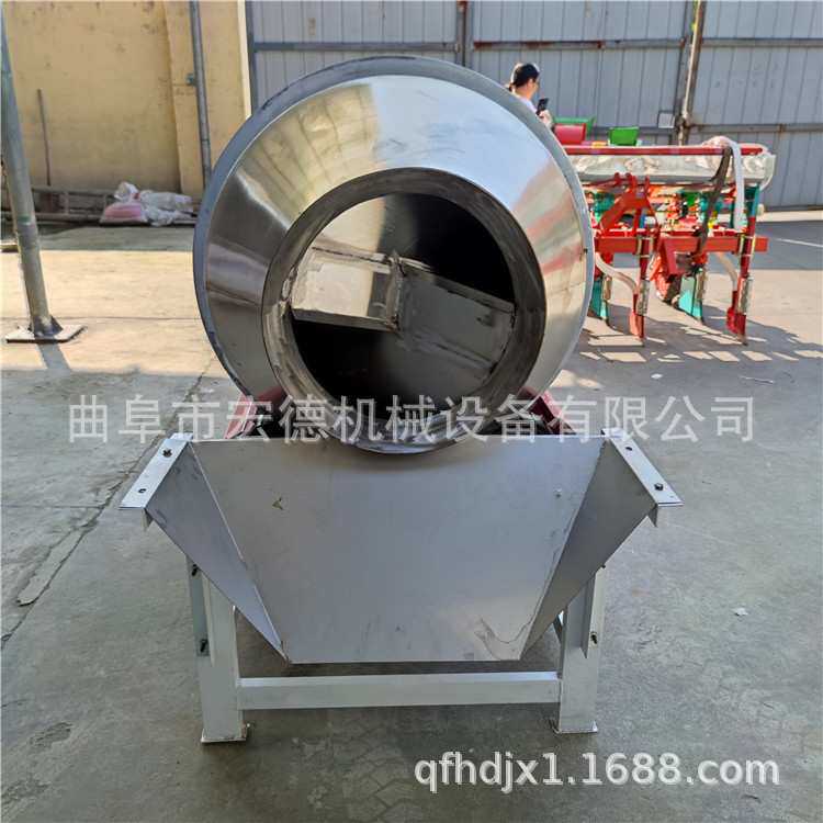 蟹黄滚筒式拌料机 酱牛肉奥尔良鸡翅搅拌罐 不锈钢混合机