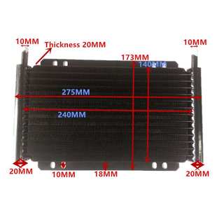 自动波箱机油冷却器677 波箱冷却器 汽车改装 SPSLD波箱油冷