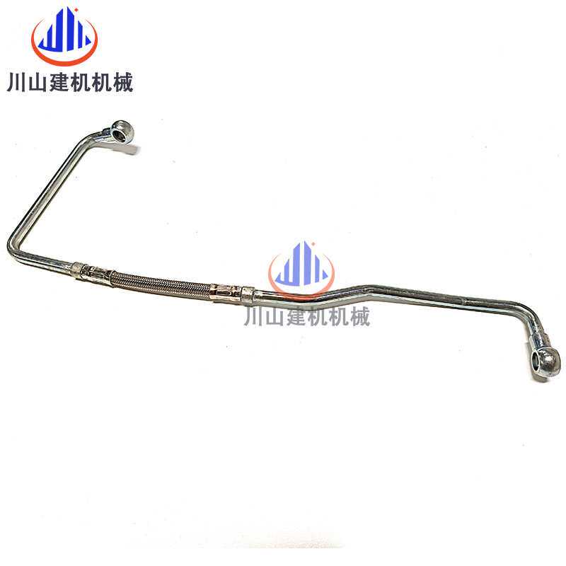 挖掘机配件EC240B EC250 290B机油管发动机D7D D7E增压器进回油管