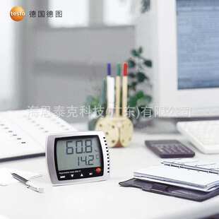 德图testo608h1/622/623温湿度计室内台式挂式高精度工业大气压表