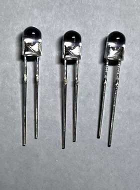 厂家供应 F4直插无边超亮白色灯 4mm发光二极管插件led灯珠