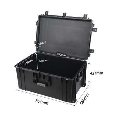 鼎阳D8543重型防护安全箱拉杆箱仪器设备箱摄影器材箱防震塑料箱